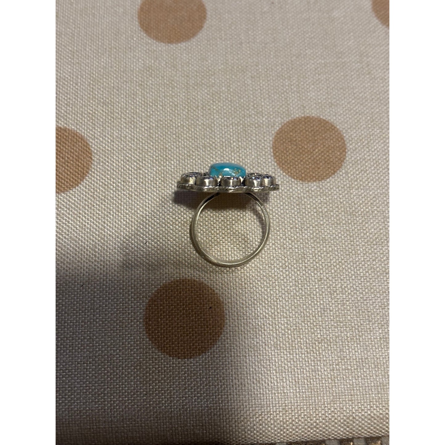 Turquoise and CZ’s in Sterling Silver. Fabulous!