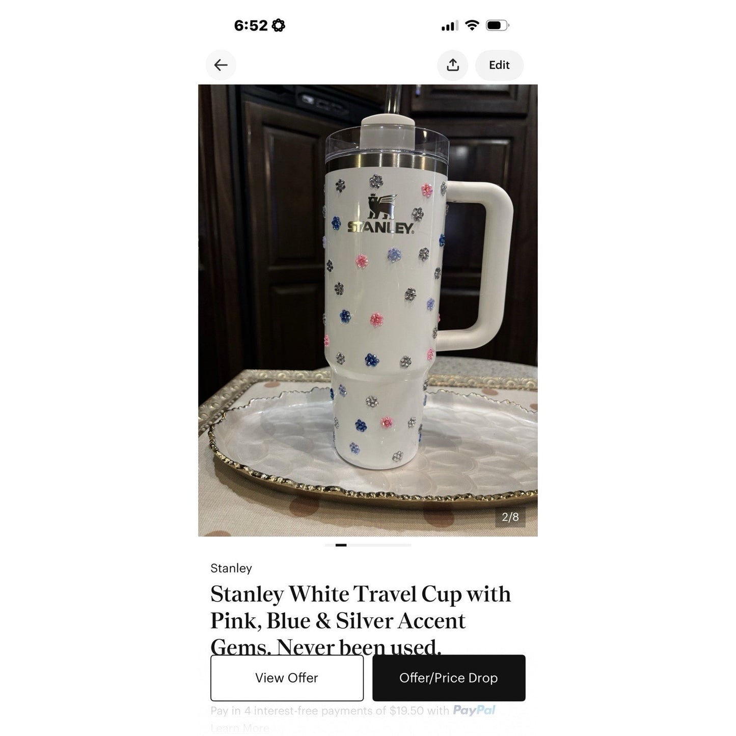 Stanley Cup with Crystals Stanley Cup Accessories