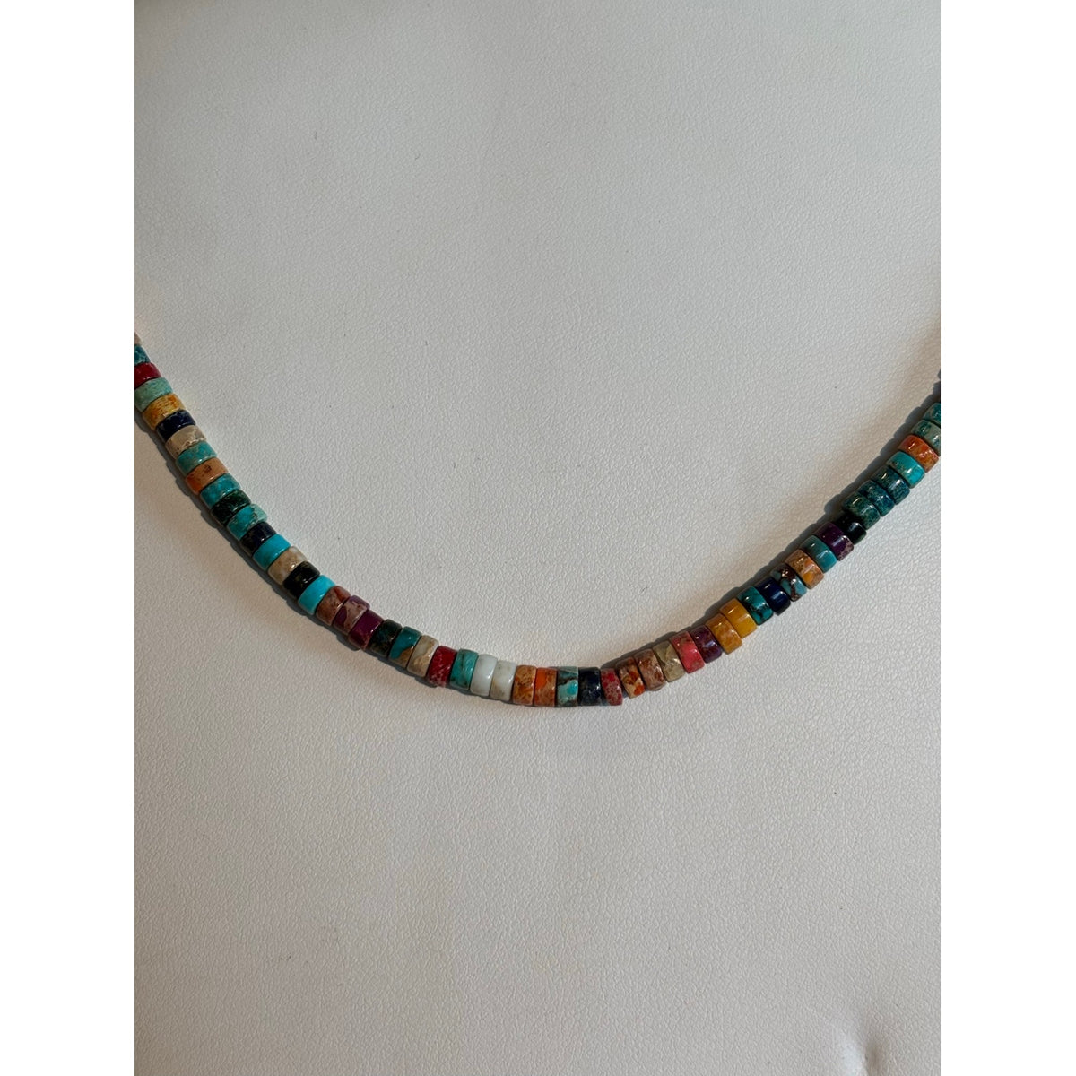 Spiny Oyster & Turquoise 16" Necklace and 2" Earring Set