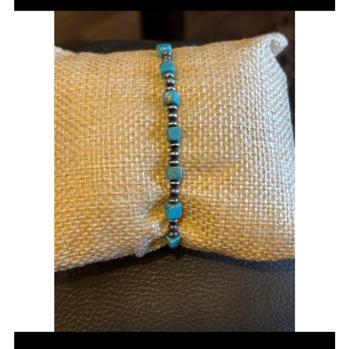Turquoise Bracelet Set. Kingman & Wild Horse With Sterling Silver