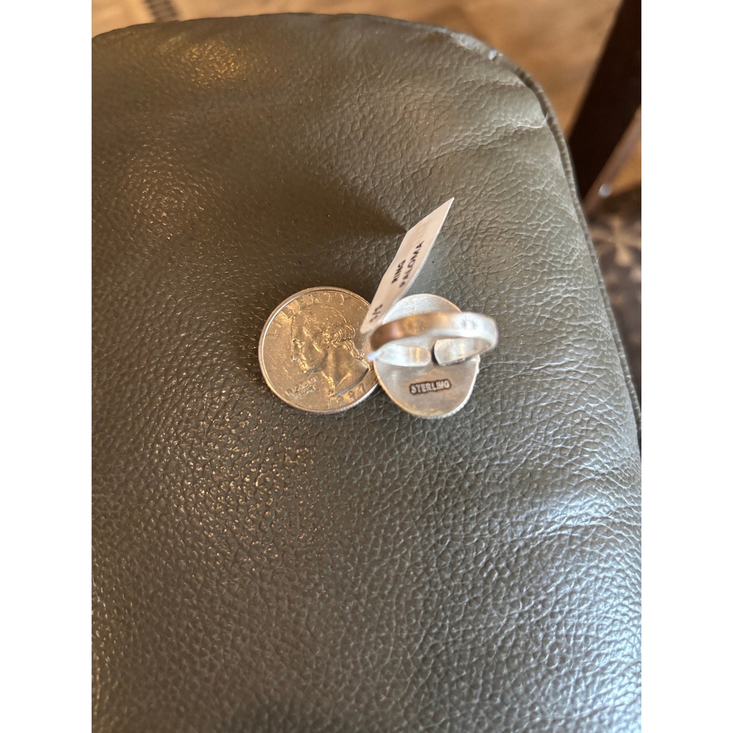 Palomino Turquoise Sterling Silver Statement Ring | Southwestern Style