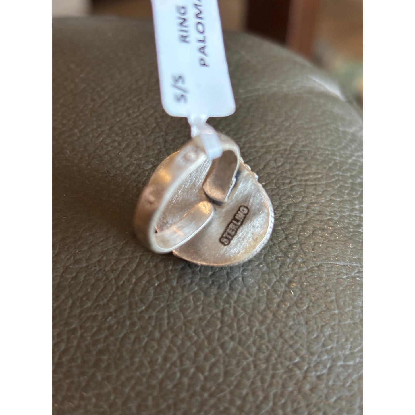 Palomino Turquoise Sterling Silver Statement Ring | Southwestern Style