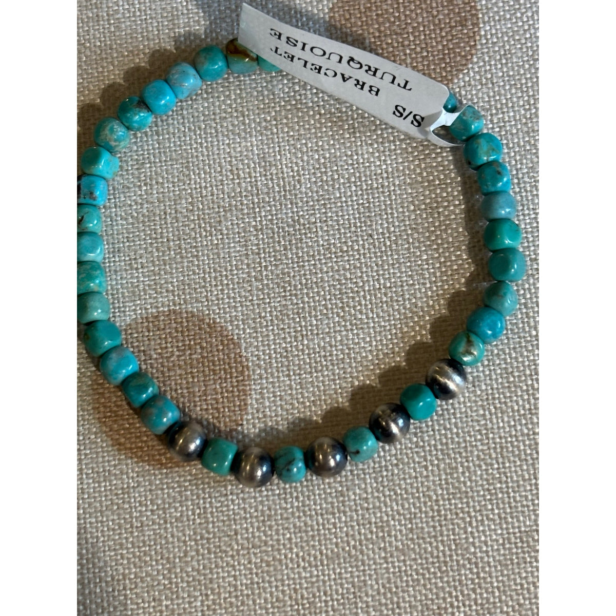 Turquoise Bracelet Set. Kingman & Wild Horse With Sterling Silver