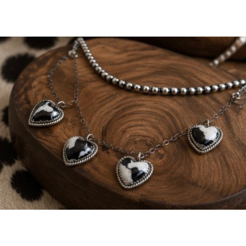 Pearl Beads Sterling Silver 4mm 16” Southwestern Style