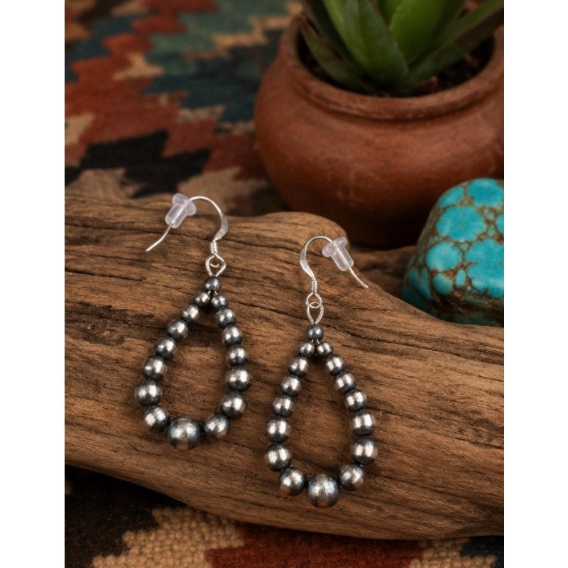Graduated Sterling Silver Pearl Earrings | 3mm–10mm Beads