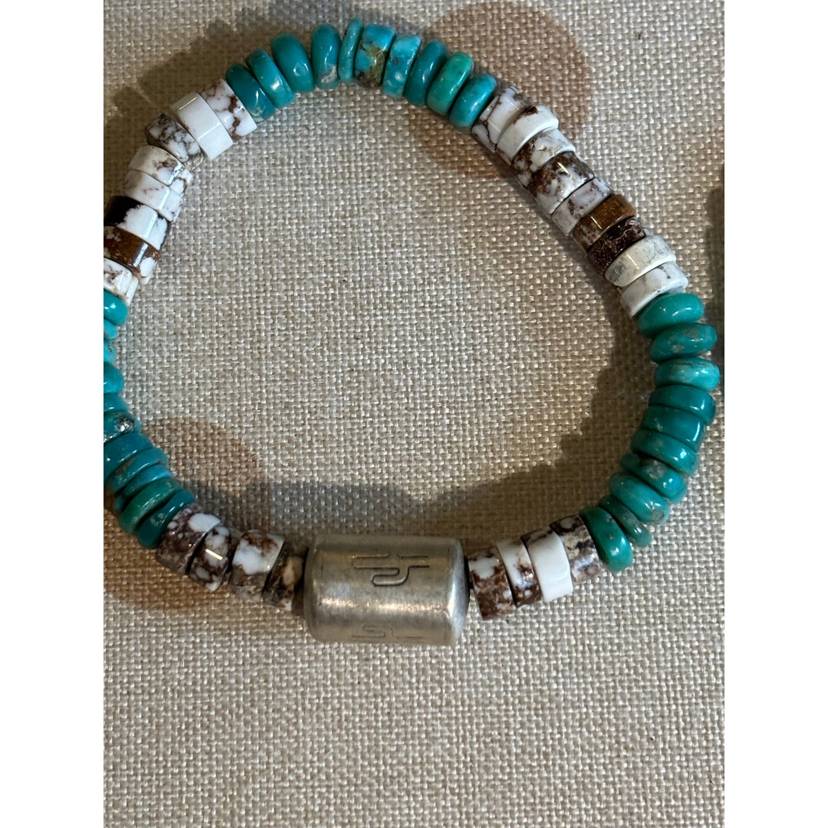 Turquoise Bracelet Set. Kingman & Wild Horse With Sterling Silver