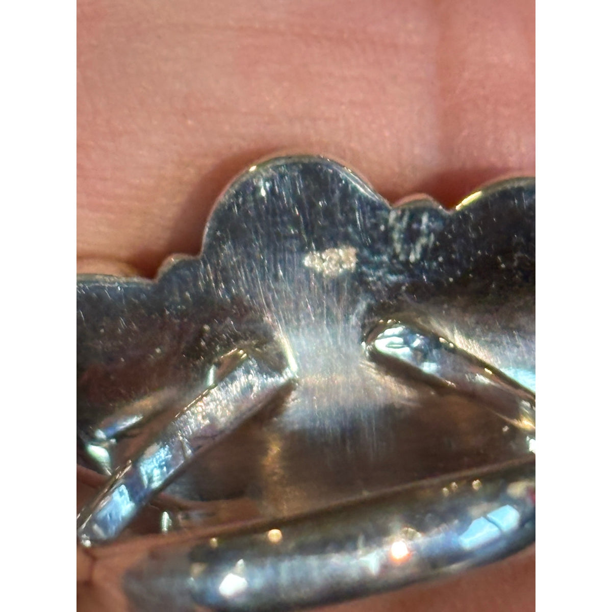 Sonoran Mountain & Paloma Turquoise Ring with Pink conch and Orange Spiny