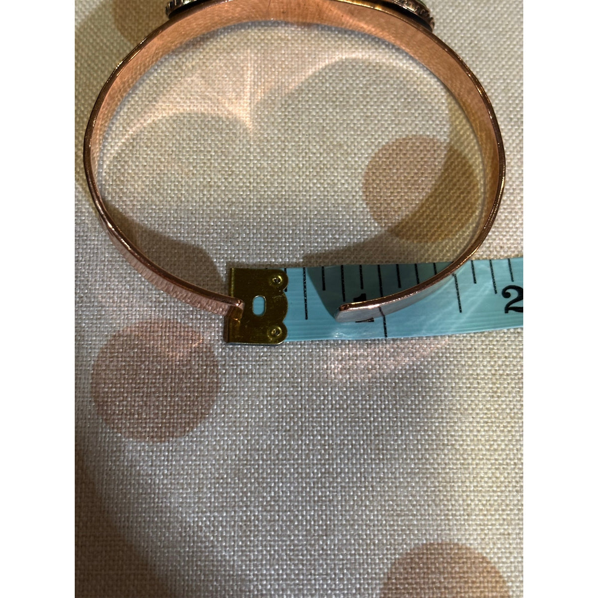 Sonoran Mountain Turquoise Copper Cuff Bracelet – Adjustable Size 8–10
