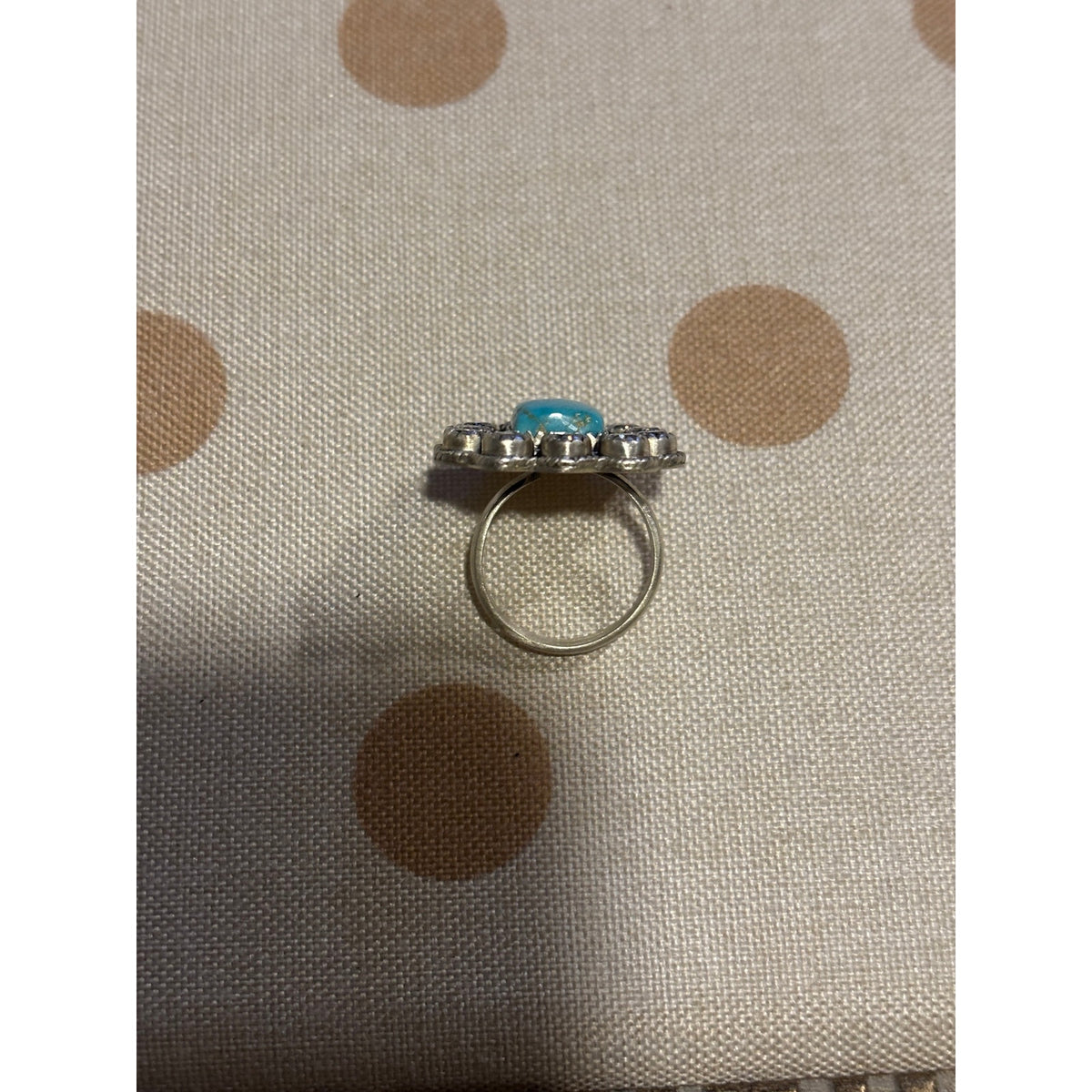 Turquoise and CZ’s in Sterling Silver. Fabulous!