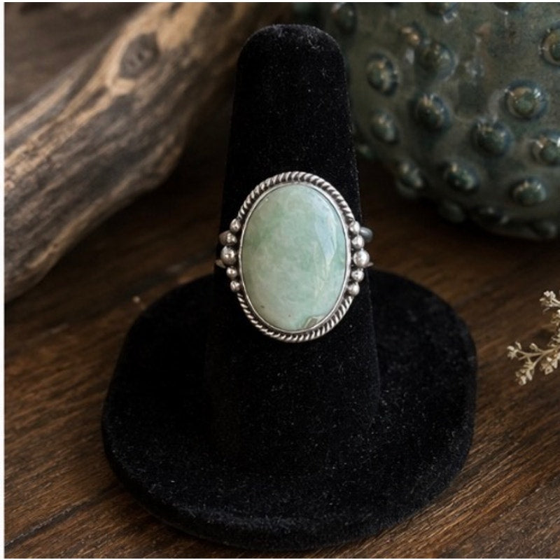 Palomino Turquoise Sterling Silver Statement Ring | Southwestern Style